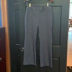 LOFT dressy denim pants 4P Julie fit